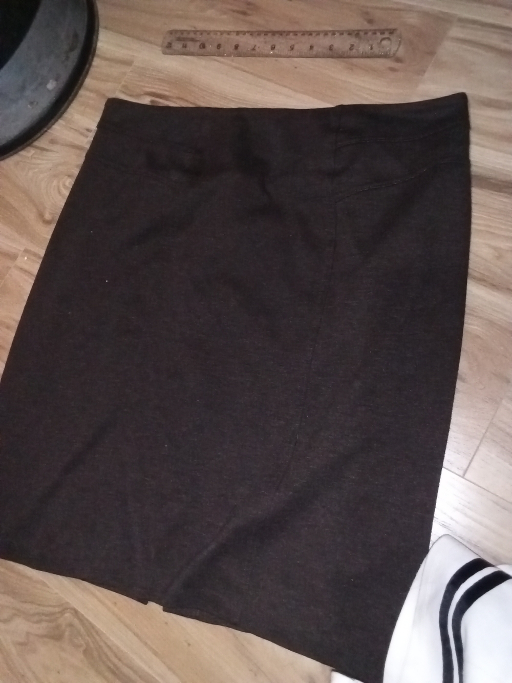 Classic Dark Brown Women's Pencil Skirt -NY & Co